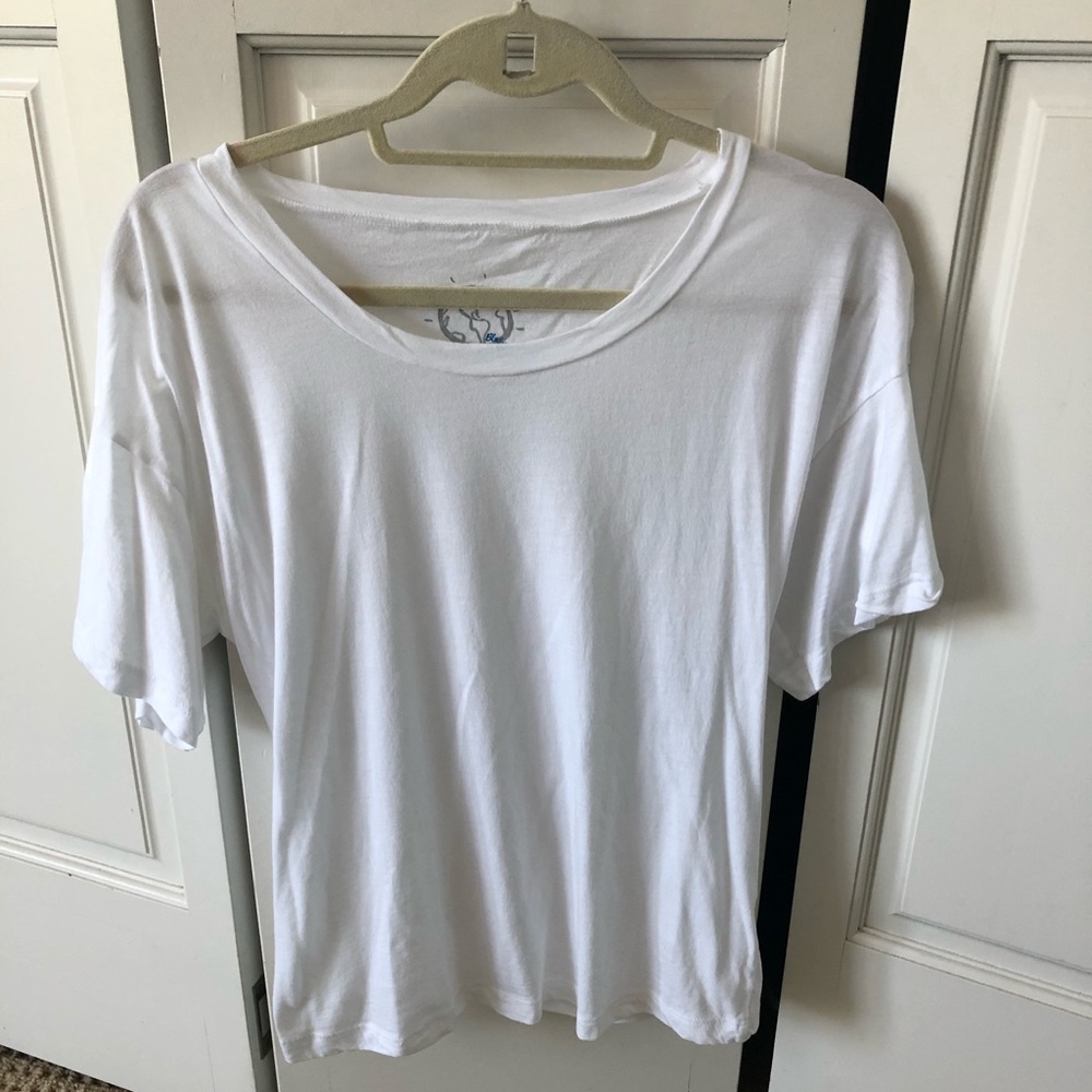 White Planet Blue T-shirt